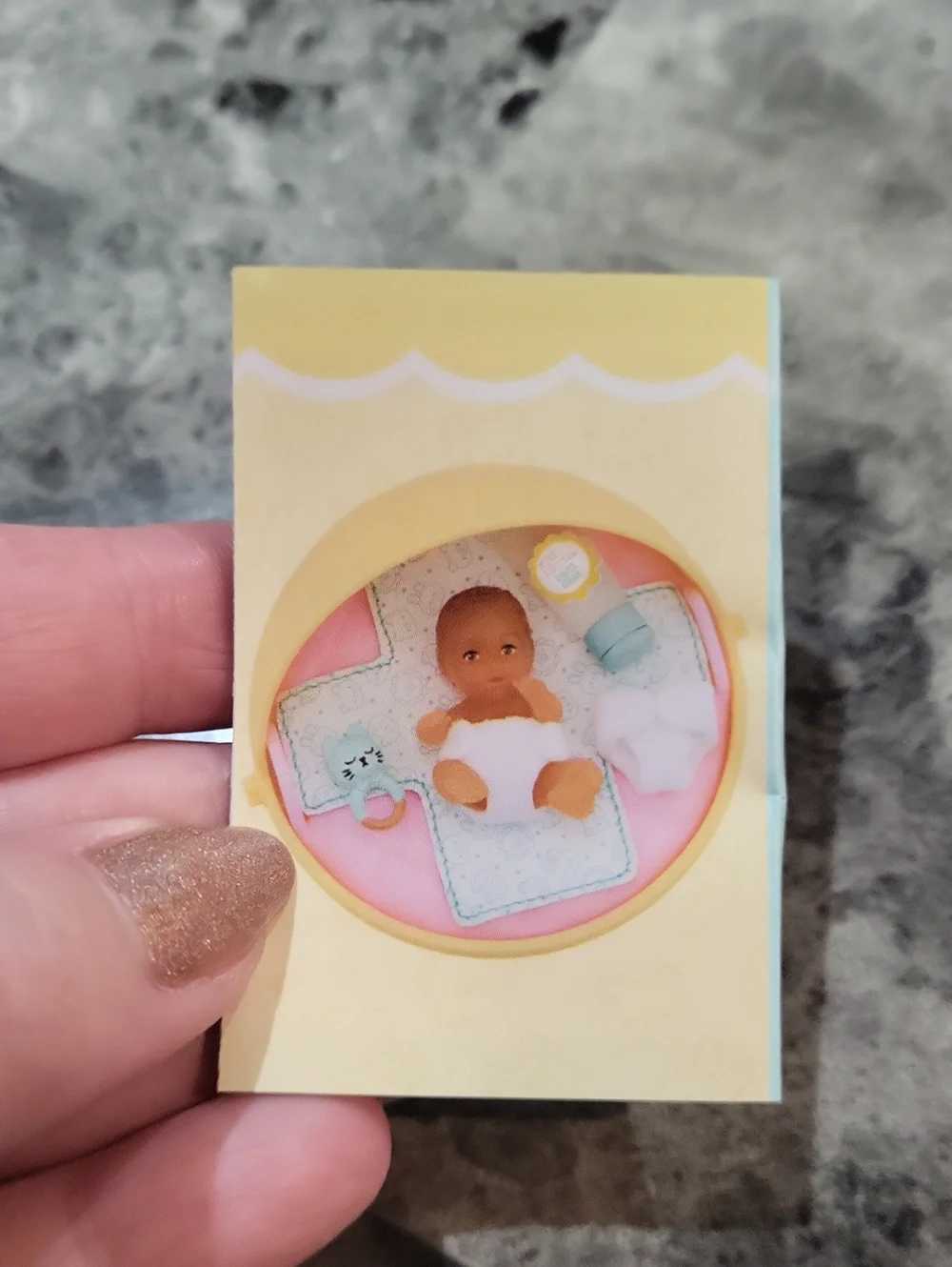 Miniverse Make It Mini Real Baby Diaper Change Bundle